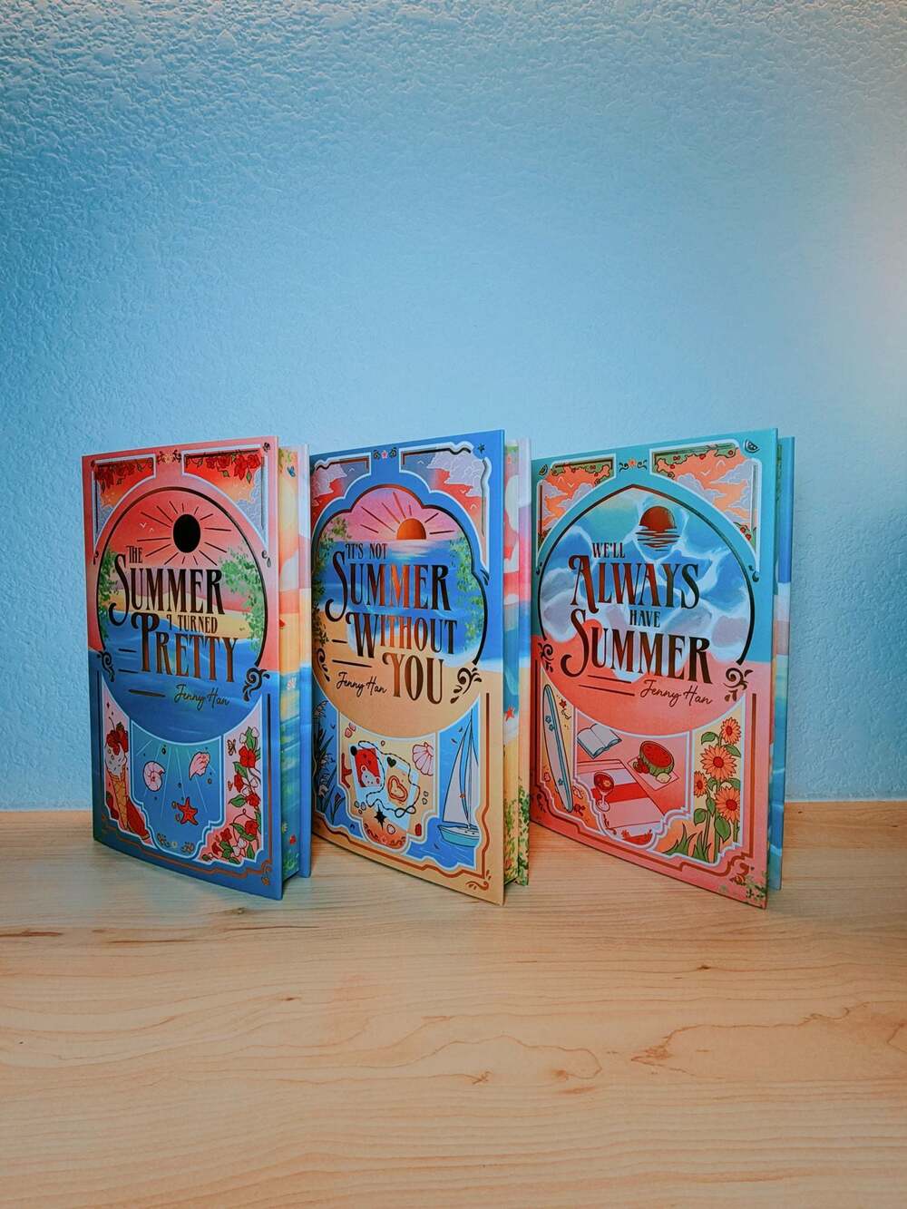 Fairyloot The Summer I Turned Pretty Trilogy - Jenny Han - Signed